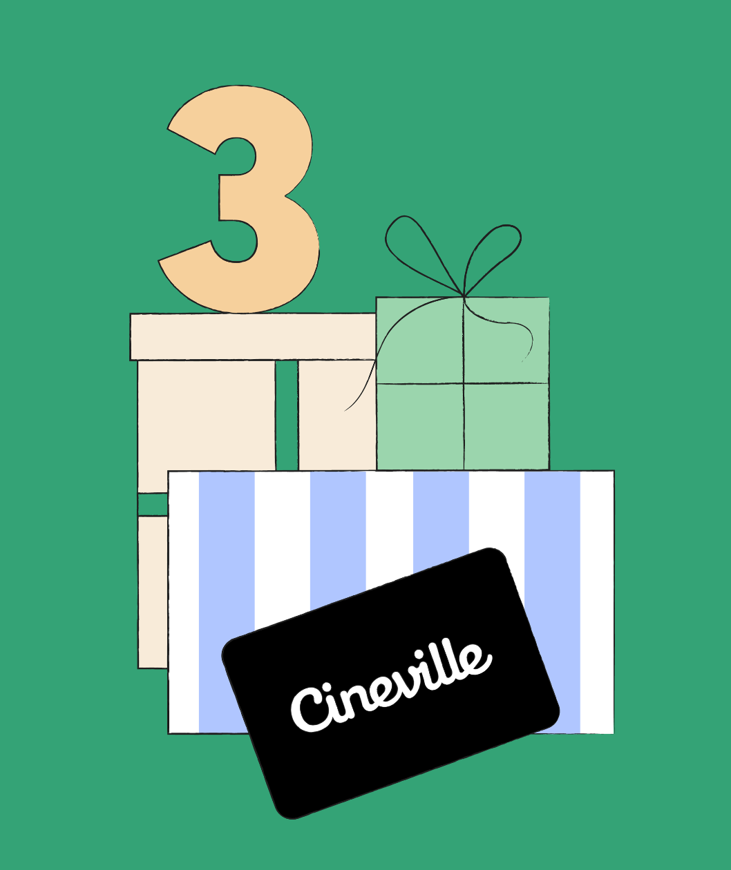 Nur für kurze Zeit: 3 Monate Cineville-Gutschein