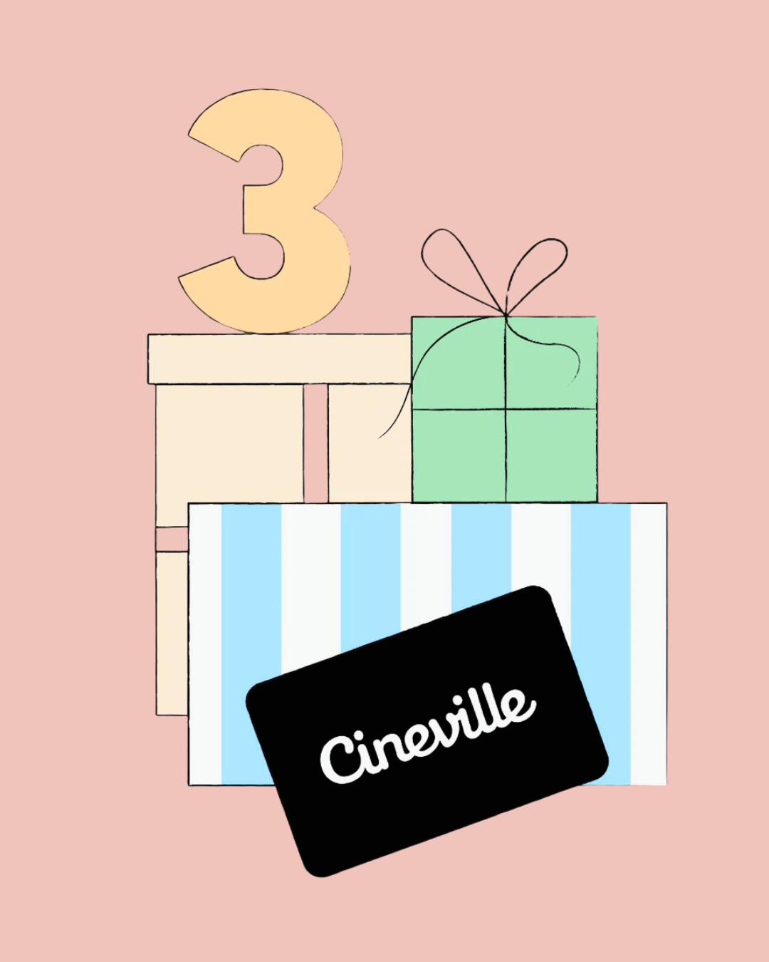 Nur für kurze Zeit: 3 Monate Cineville-Gutschein